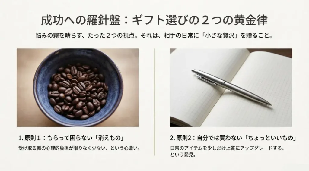 センスのいいちょっとしたプレゼントを男性へ贈る選び方