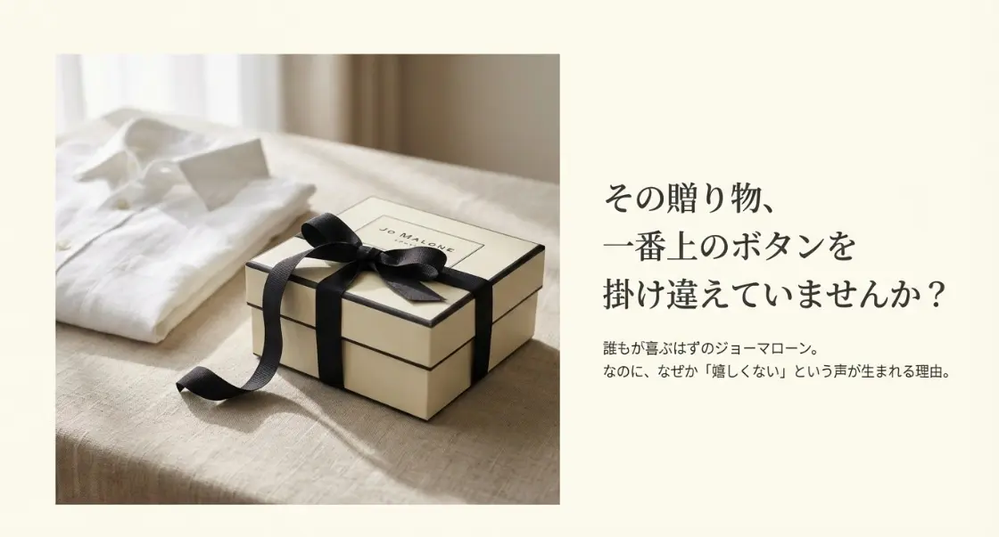 ジョーマーロンプレゼント嬉しくないのはなぜ