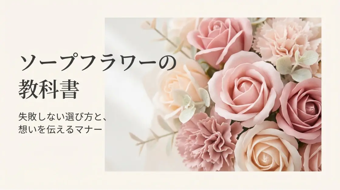 ソープフラワーの意味は？プレゼントの心理や失敗しない選び方