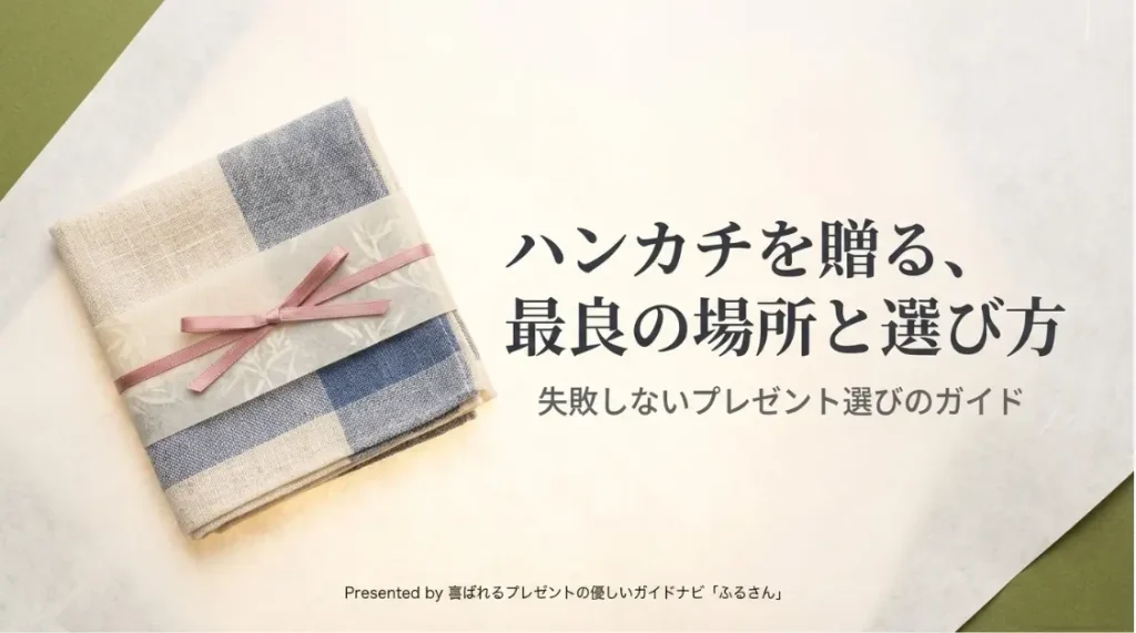 ハンカチが売ってる場所は？プレゼントを選ぶならおすすめの場所や選び方のコツ