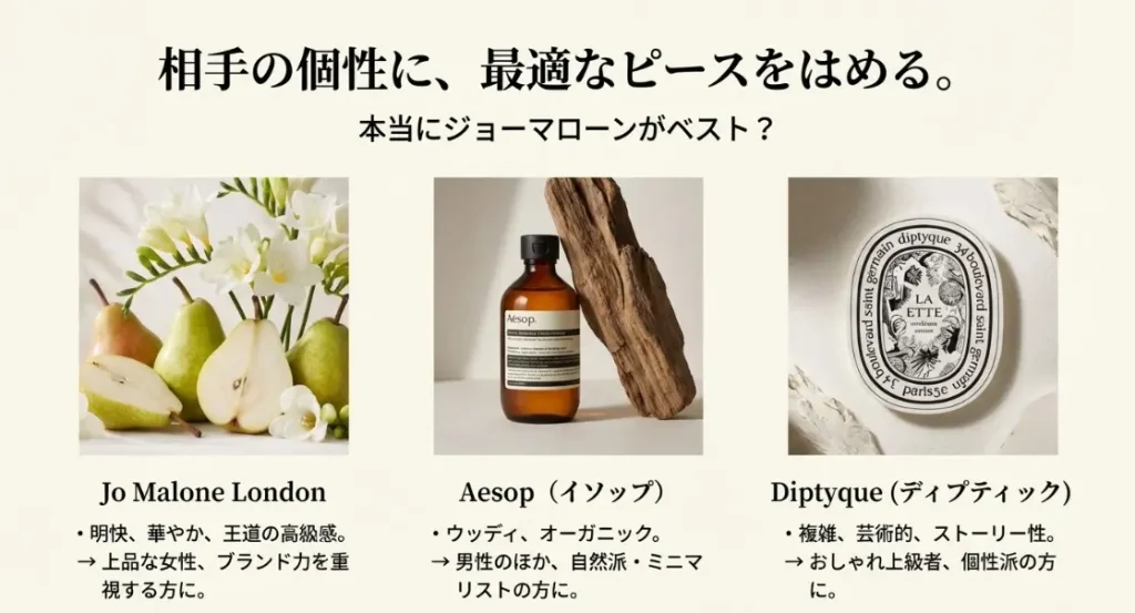 イソップやディプティックとの比較による最適解