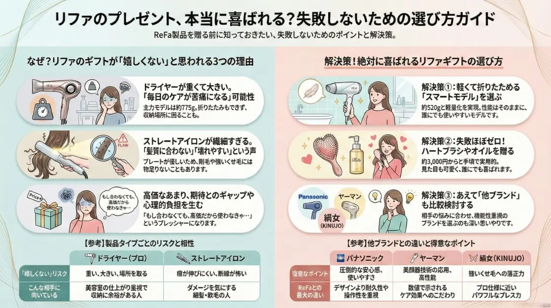 リファのプレゼント本当に喜ばれる失敗しないための選び方ガイド