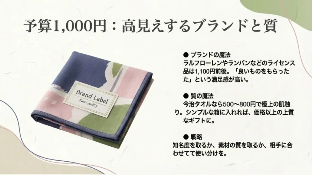 予算1000円前後でも高見えする名品