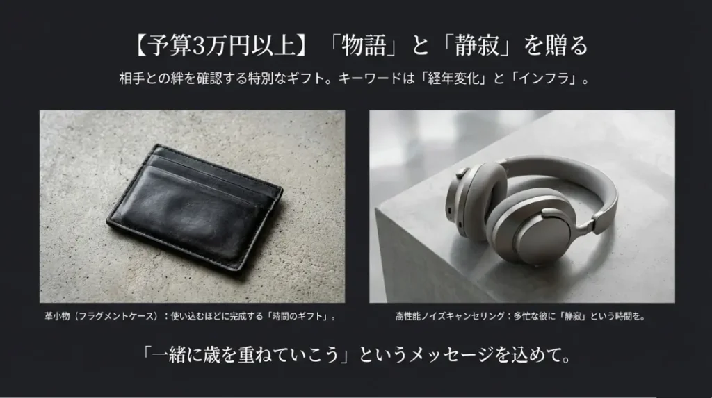 予算3万円以上の特別なブランドアイテム