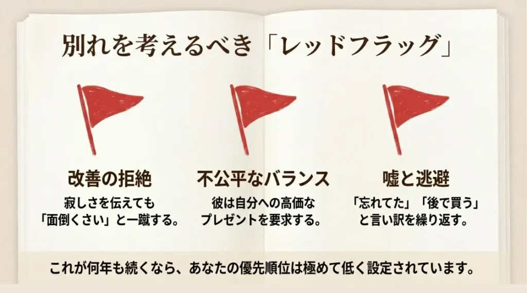 撤退を考えるべき「Red Flags」