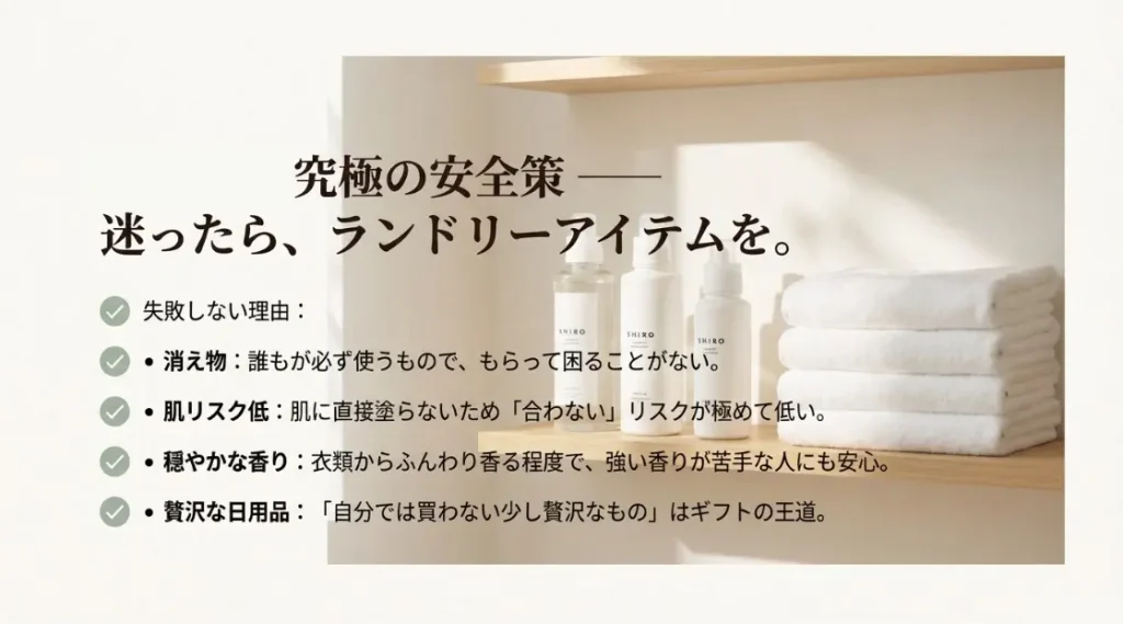 失敗が少ないランドリーセットや柔軟剤の魅力