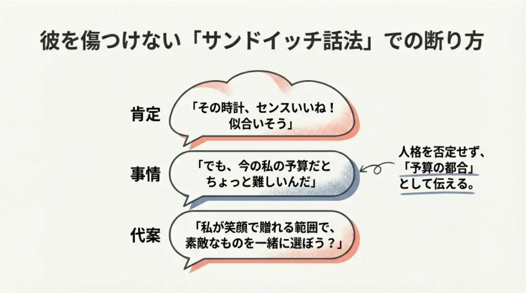 本命の彼氏を傷つけない上手な断り方