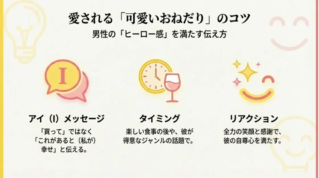 愛される彼女になる可愛いおねだりの伝え方