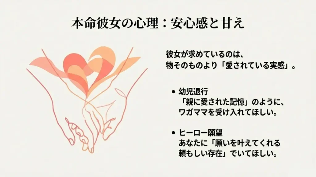 本命の彼氏だからこそ甘えたい可愛いおねだり