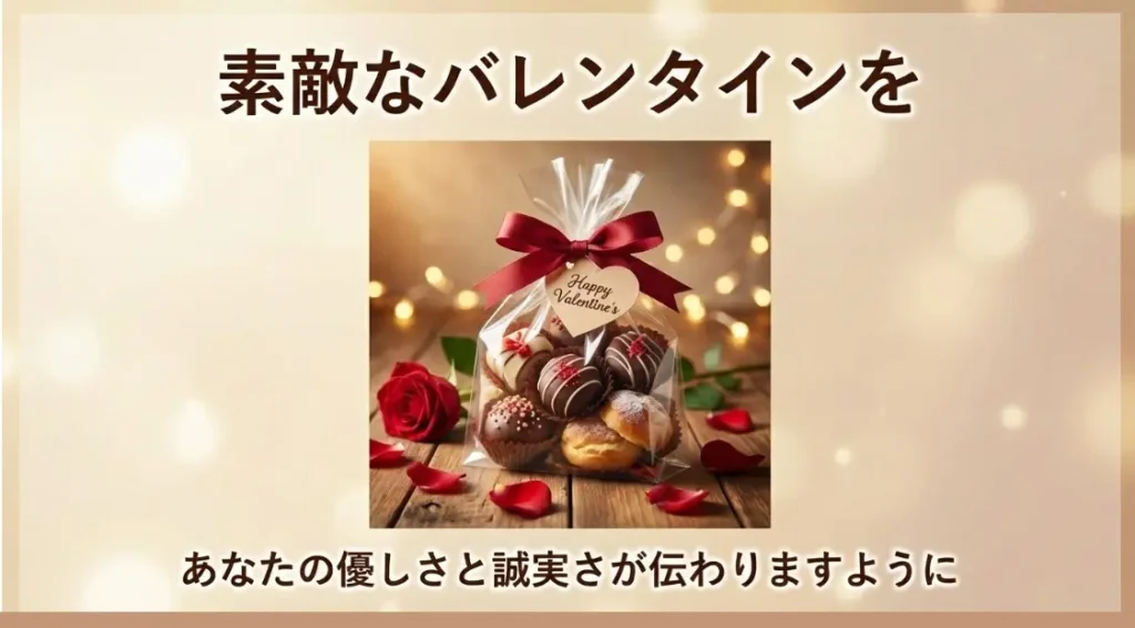 バレンタインの贈り物は、何を選ぶかよりも、相手を想って悩んだ時間そのものが価値のあるもの