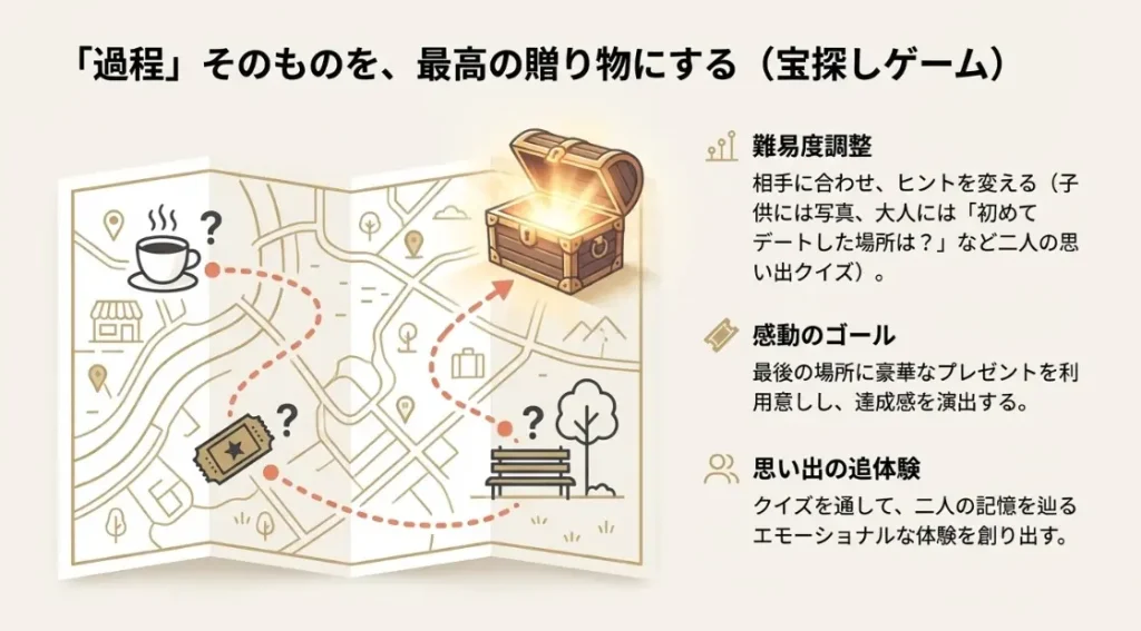 自宅で手軽にできる宝探しゲームのヒントと設計