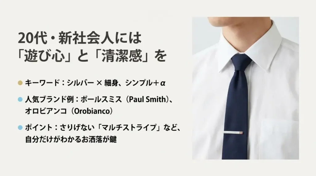 ポールスミスなど20代男性に人気のブランドと選び方のコツ