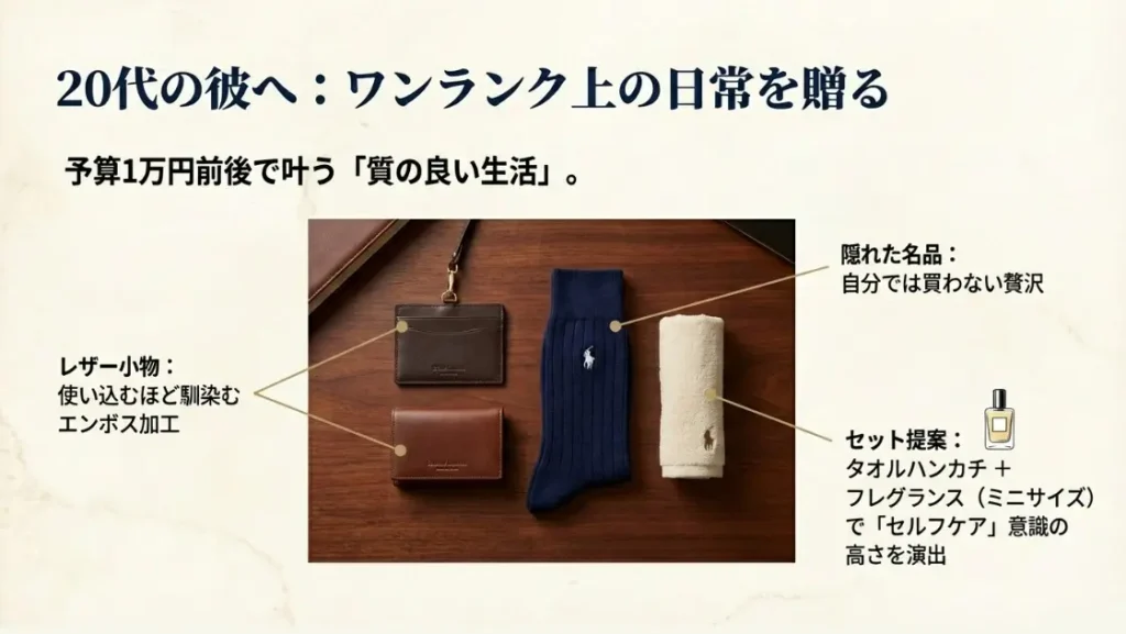 20代の彼氏が喜ぶ予算1万円からの実用的な小物