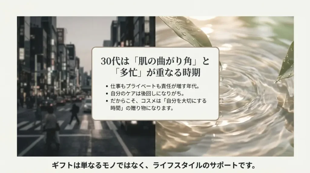 30代男性の肌悩みに寄り添うスキンケアの基本