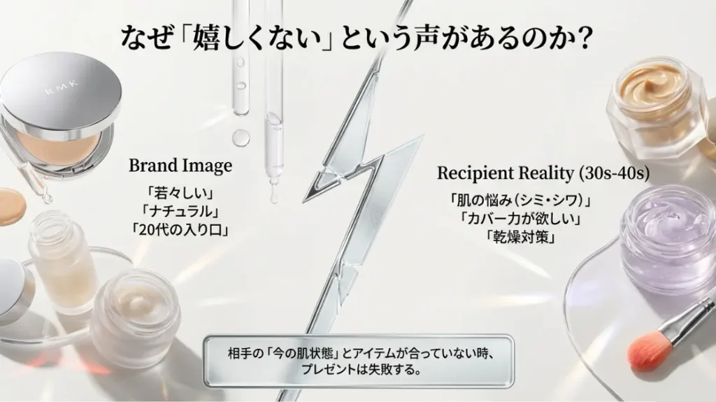 RMKのプレゼントが嬉しくないと言われる背景