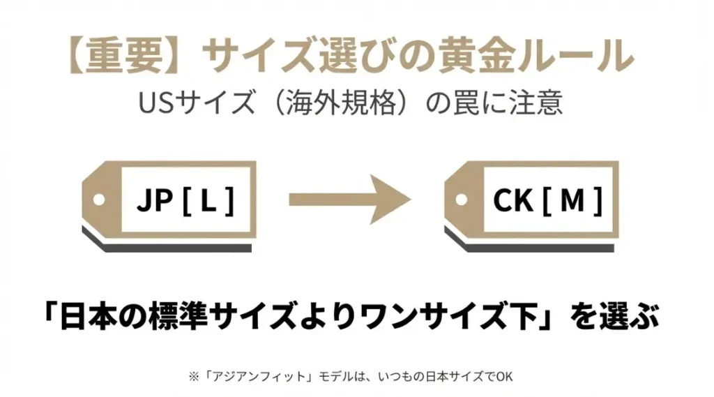 失敗しないためのサイズ選びと海外規格の注意