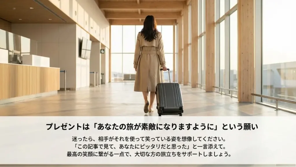 プレゼントを「選ぶ手間」こそが、相手にとって最大の贈り物になります。