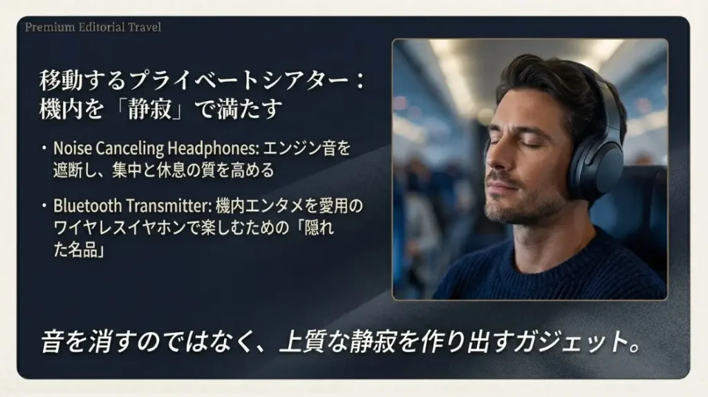 飛行機や移動を快適にする最新ガジェット