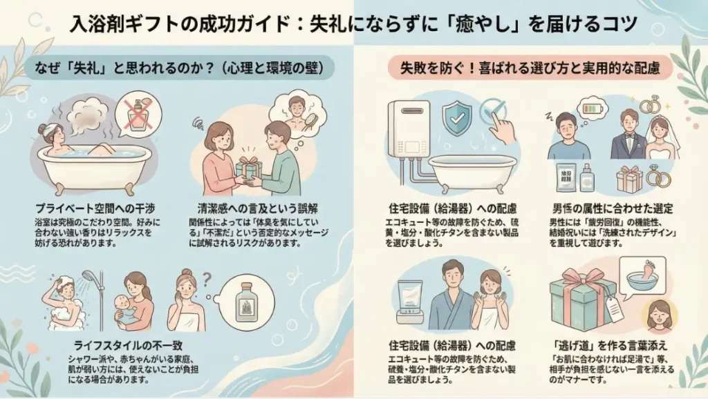 入浴剤プレゼントで癒しを届けるコツ