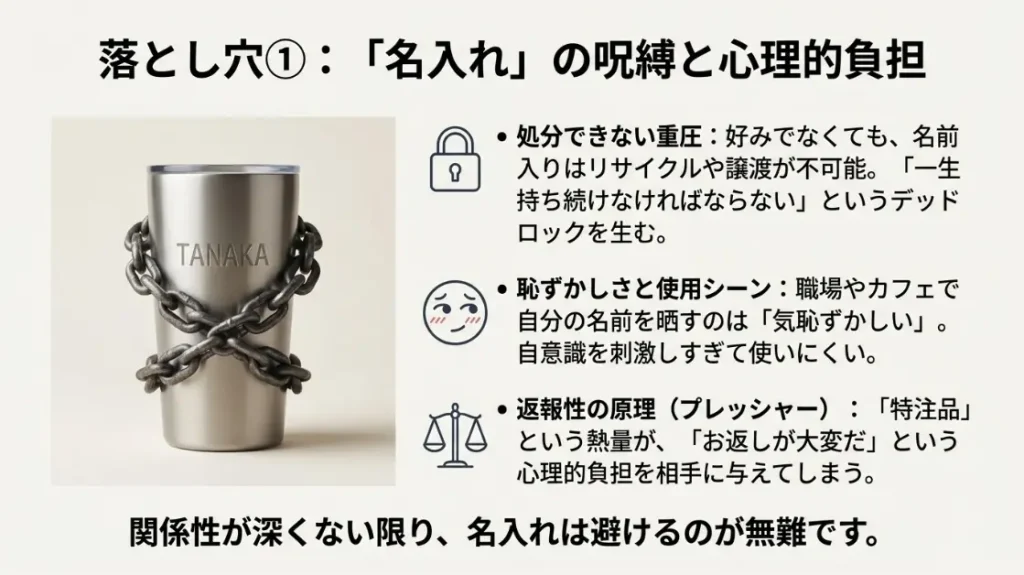 名前入りが心理的な負担や重さを感じさせる理由