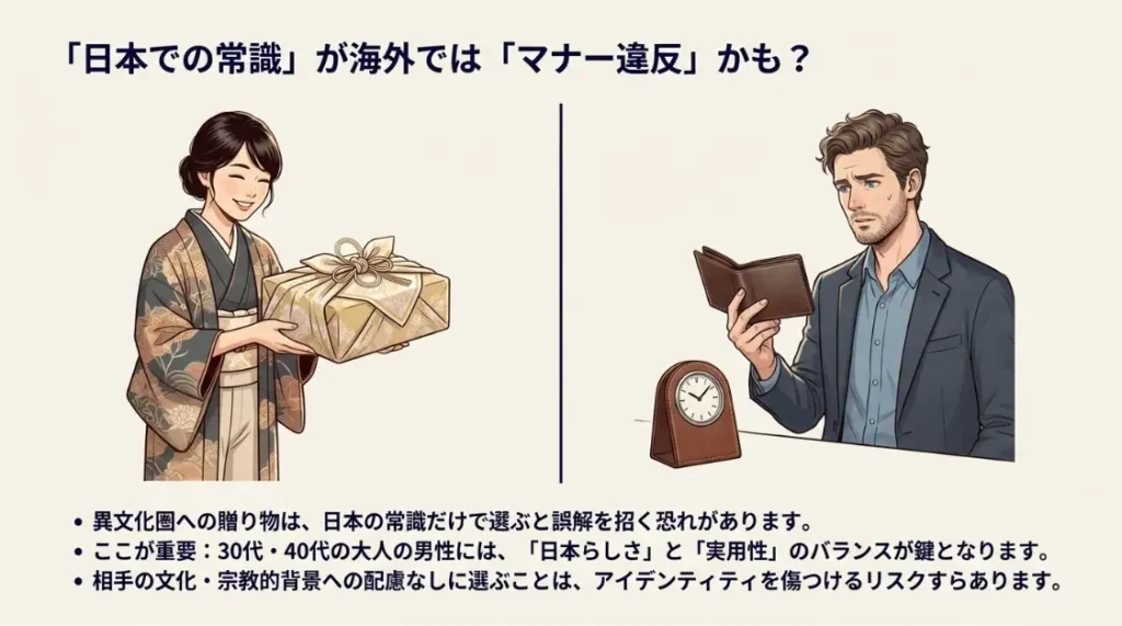 日本での常識が海外ではマナー違反かも