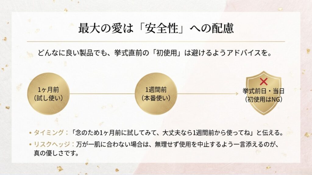 最高の自分で当日を迎えるための美容習慣