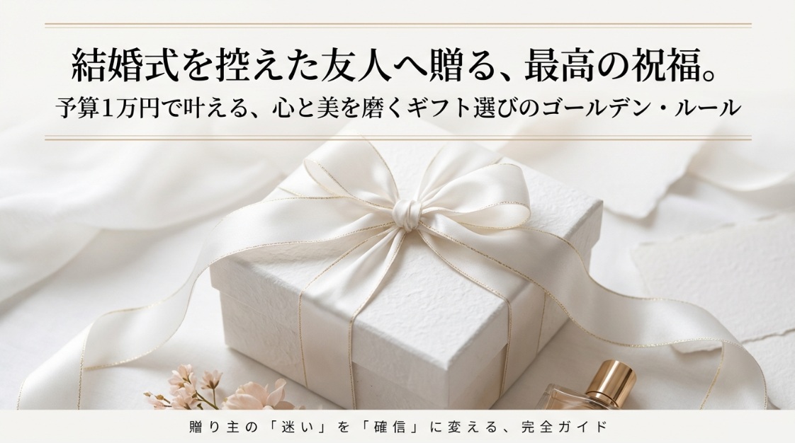 結婚を控えた友人に贈るプレゼント