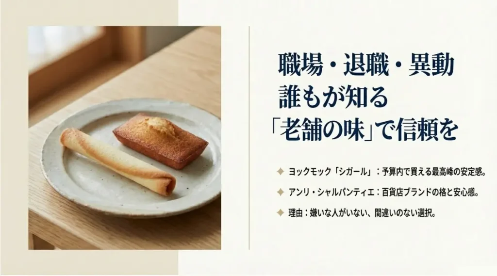 異動や退職の挨拶で喜ばれるお菓子と有名ブランド