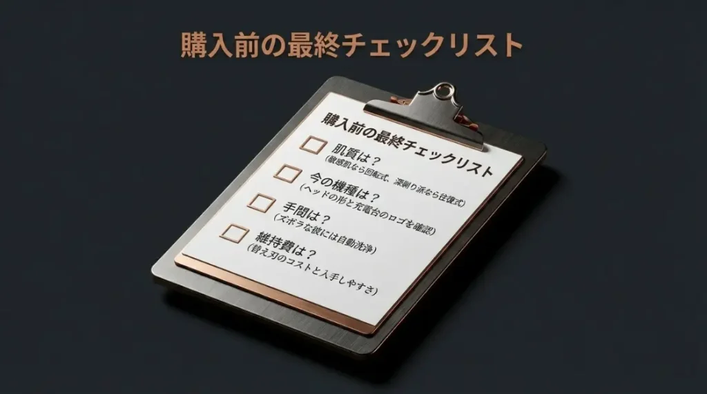 髭剃りのプレゼントで嬉しくない思いをさせない極意