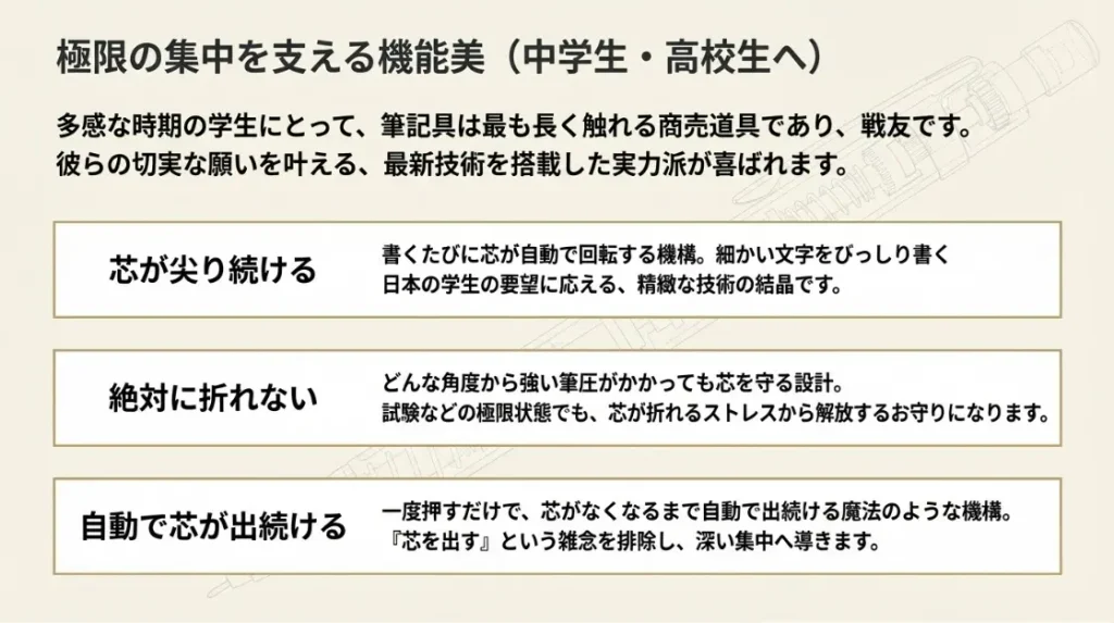 中学生や高校生におすすめの機能的な最新ブランド