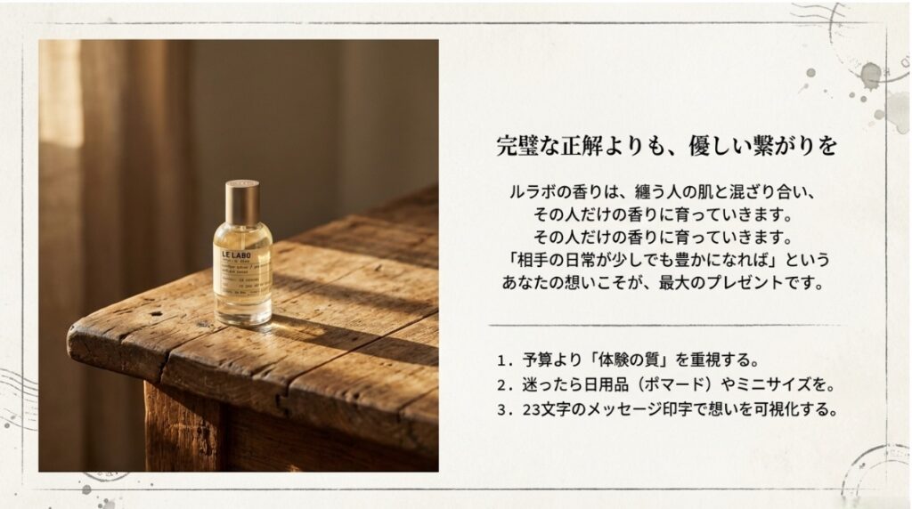 ルラボのプレゼントでおすすめな贈り方まとめ