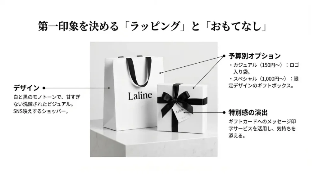 予算に合わせて選べるおしゃれなラッピング