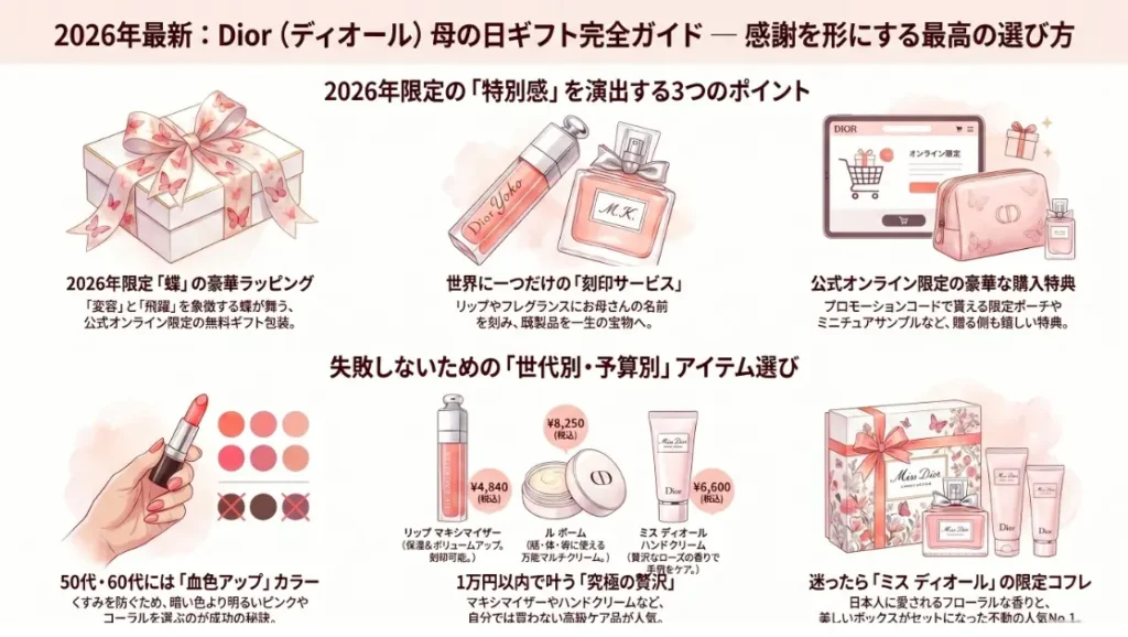 Dior母の日プレゼント2026年最新ガイド