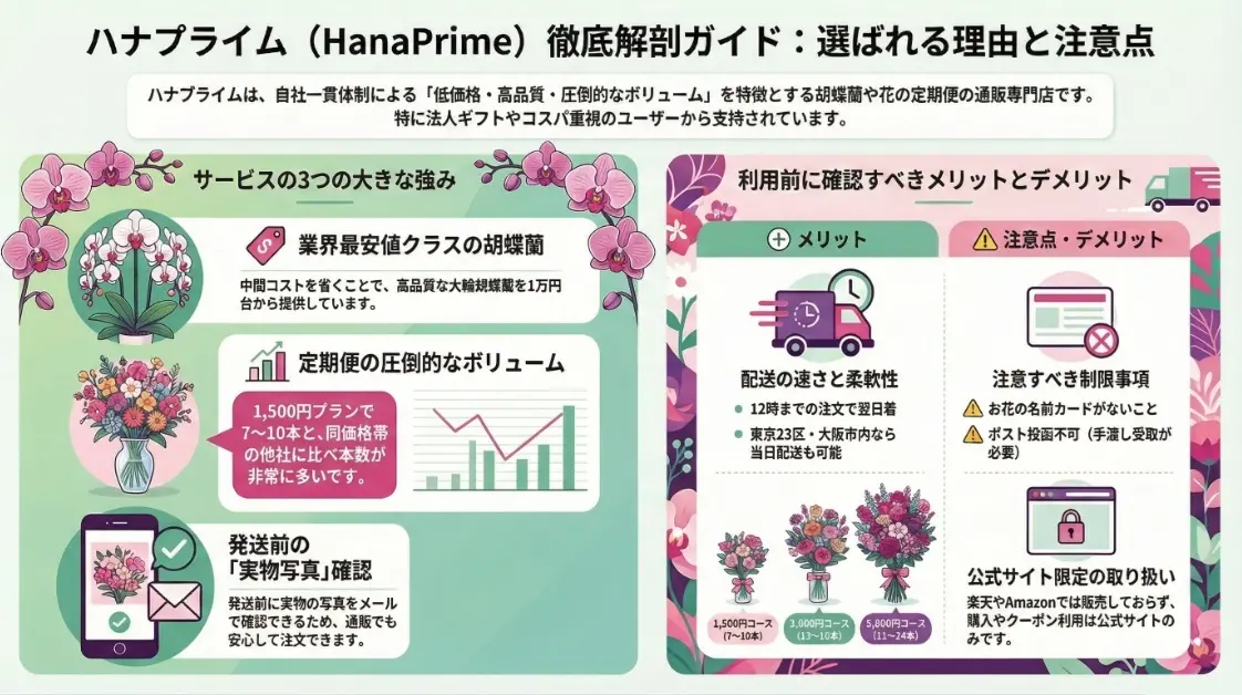 ハナプライムの完全ガイド
