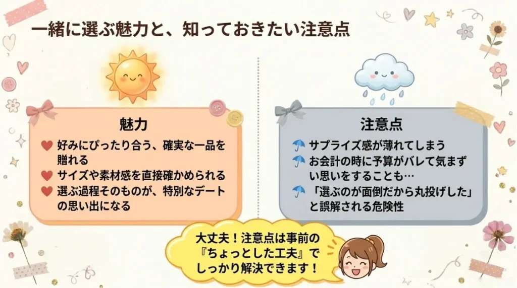 一緒に買いに行く派が増えている理由とメリット