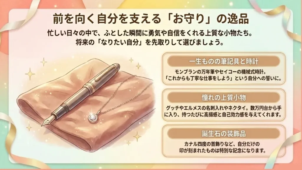 自分を鼓舞するブランドの逸品