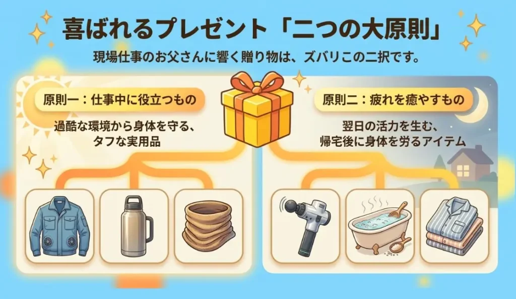 外仕事の父が本当に喜ぶ実用的な選び方