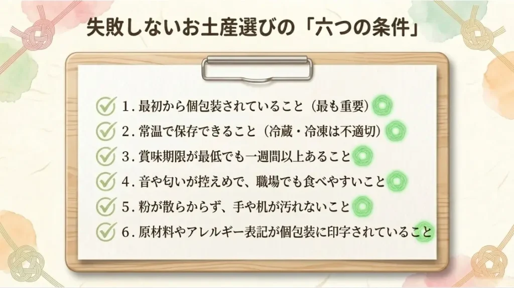 賞味期限や個包装など小分けに向くお菓子の選び方