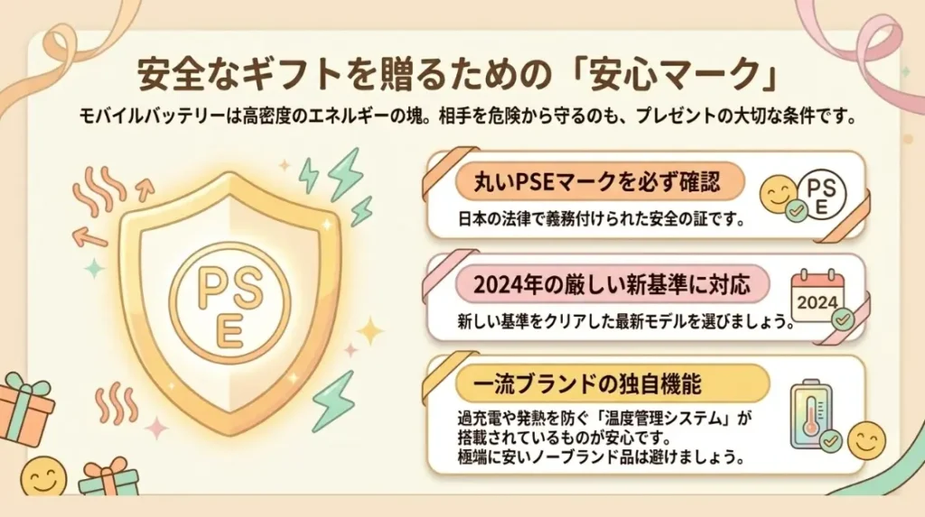 安全性を支えるPSEマーク