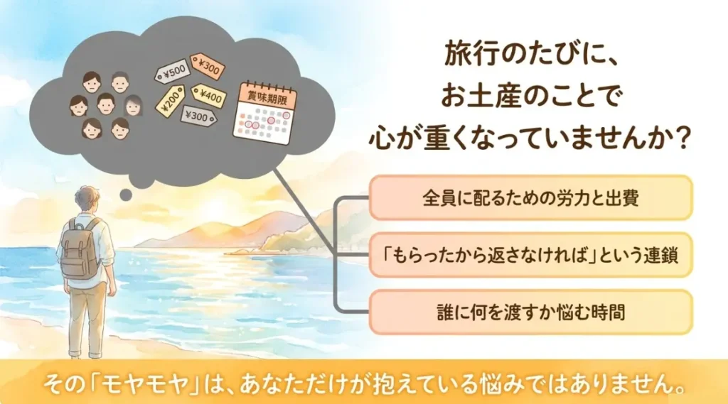 お土産買わない心理に潜む現代人の本音とは