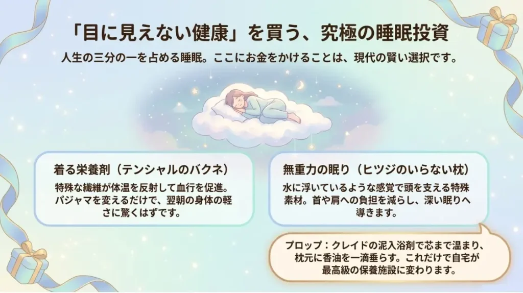 毎日の睡眠を豊かにする癒やしのウェルネスグッズ