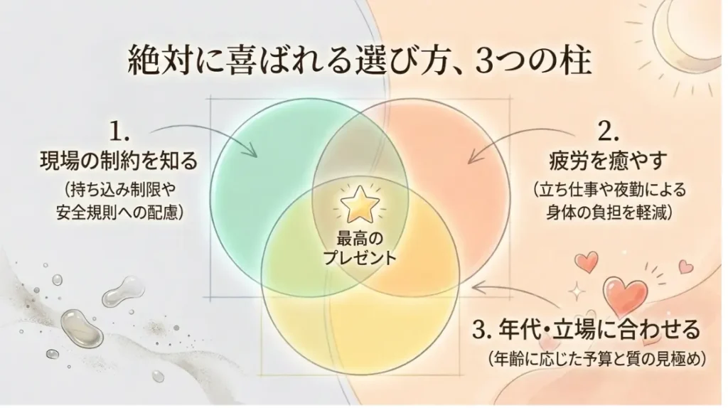 工場勤務の彼氏へのプレゼント選び