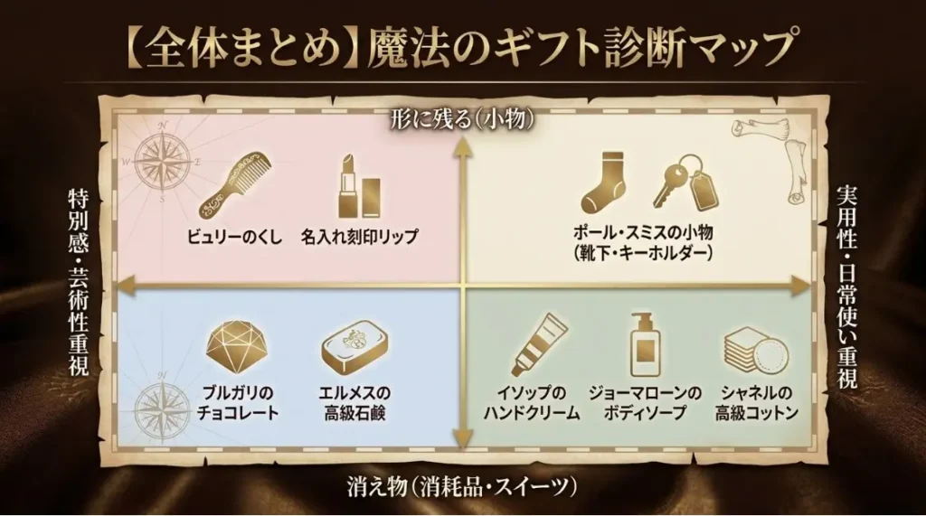 予算5000円のハイブランドのご褒美ギフト選び