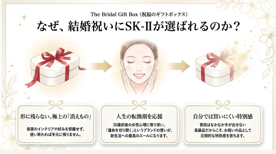 なぜSK-IIは結婚祝いに選ばれるのか