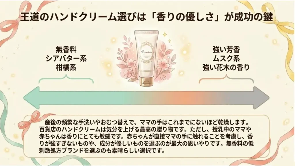 デパコスのハンドクリームで贈る癒しのギフト