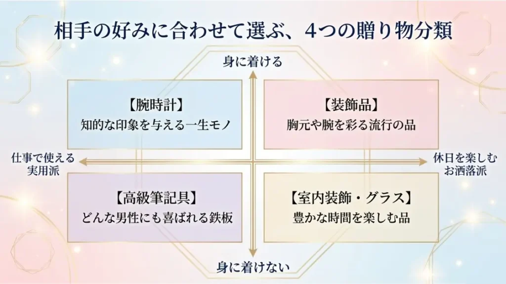 彼氏や夫が喜ぶ予算相場と関係性別の選び方