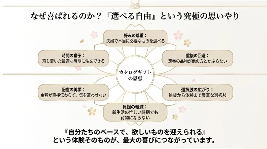嬉しいと喜ばれる選び方の5つのコツ