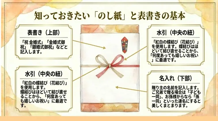 メッセージとのしのマナー