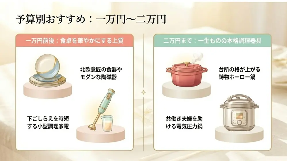 1万円から2万円の上質ギフト