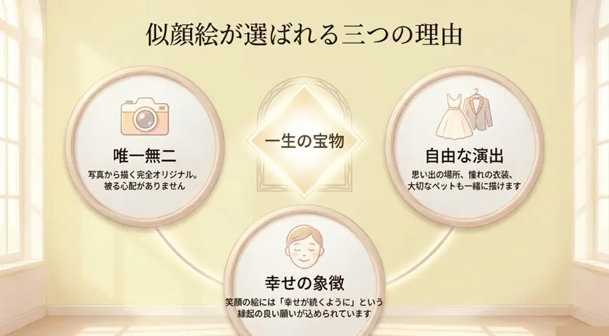 結婚祝いに似顔絵をプレゼントする魅力